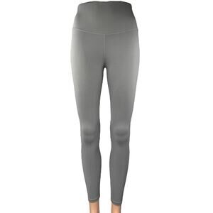 Varley Women's Gray Mid Rise Yoga Running Workout Athletic Leggings Pants Size S